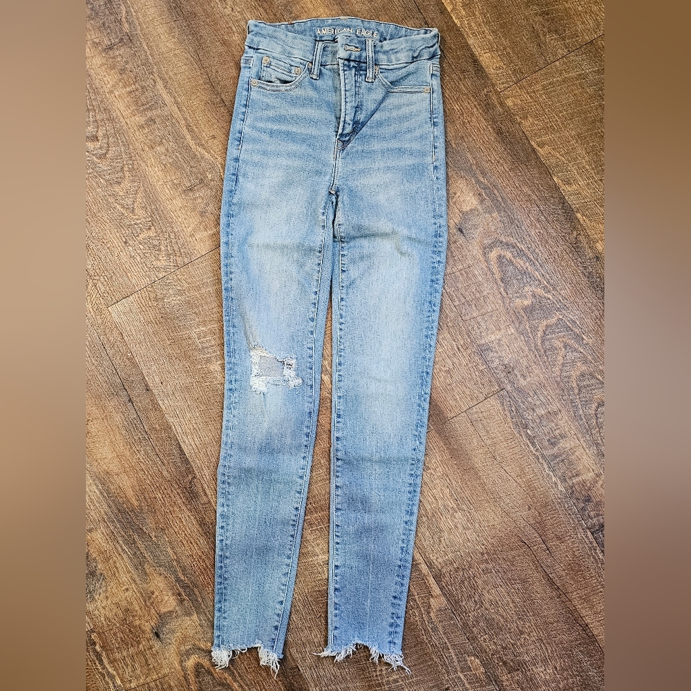 American Eagle 00 Regular Super Hi-Rise Jegging
